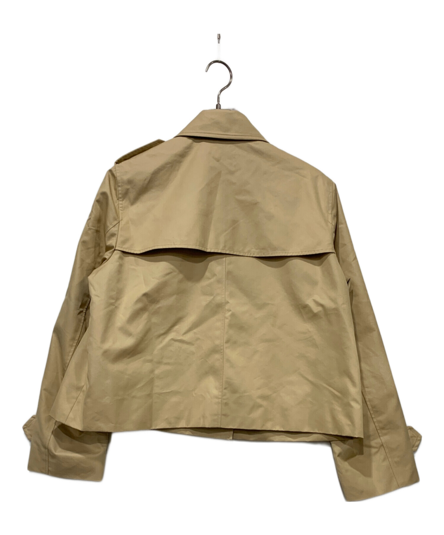 中古・古着通販】COACH (コーチ) ショートトレンチコート ベージュ