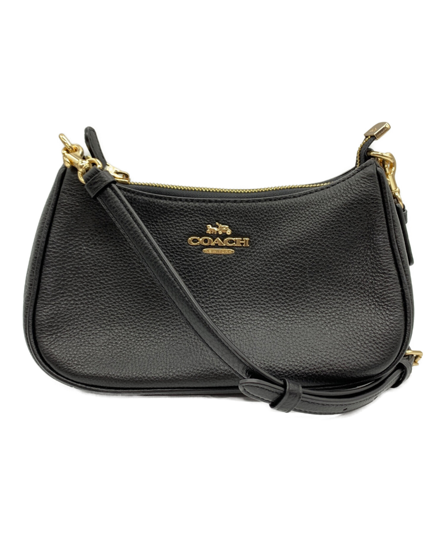 中古・古着通販】COACH (コーチ) ショルダーバッグ ブラック｜ブランド