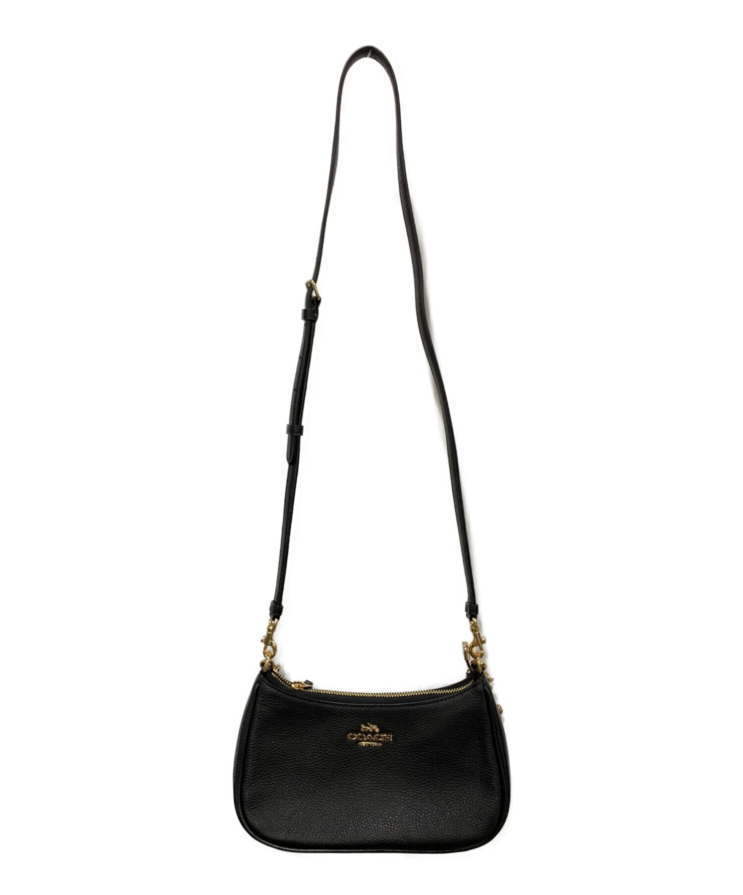 中古・古着通販】COACH (コーチ) ショルダーバッグ ブラック｜ブランド