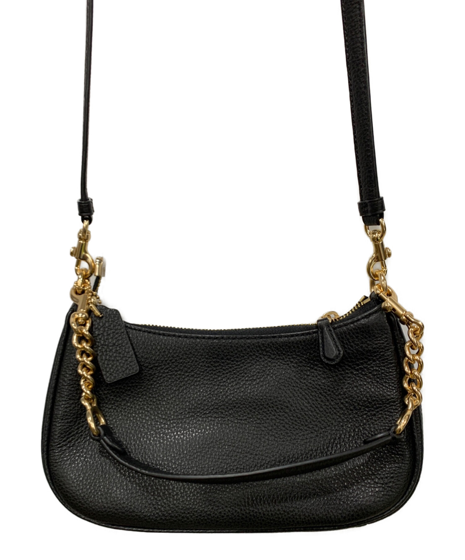 エ*サ様 古着 コーチ 2wayショルダーバッグ 中古・古着通販】COACH (コーチ) ショルダーバッグ ブラック｜ブランド