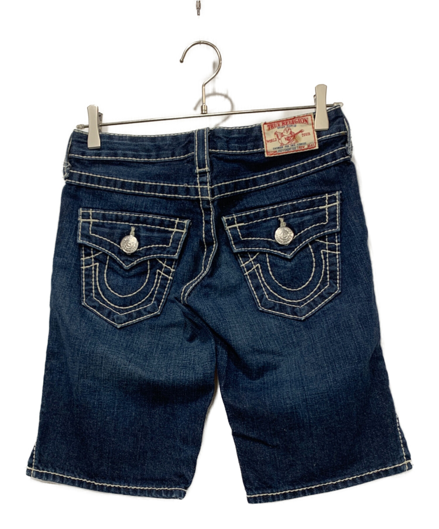 TRUE RELIGION トゥルーレリジョン RICKY ハーフパンツ w32 中古・古着通販】TRUE RELIGION (トゥルー レリジョン) ハーフパンツ