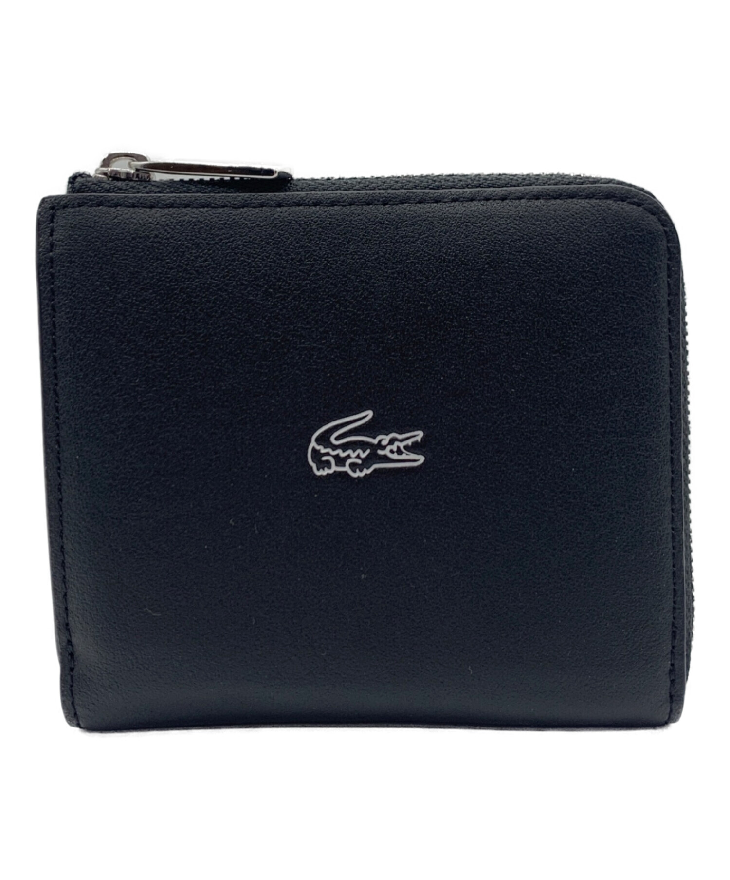 中古・古着通販】LACOSTE (ラコステ) 2つ折り財布 ブラック｜ブランド