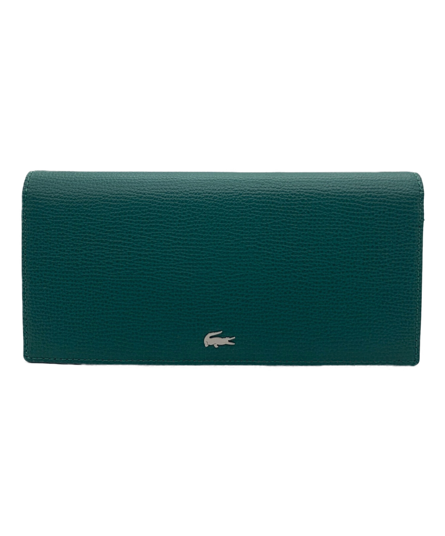 中古・古着通販】LACOSTE (ラコステ) 長財布 グリーン｜ブランド・古着