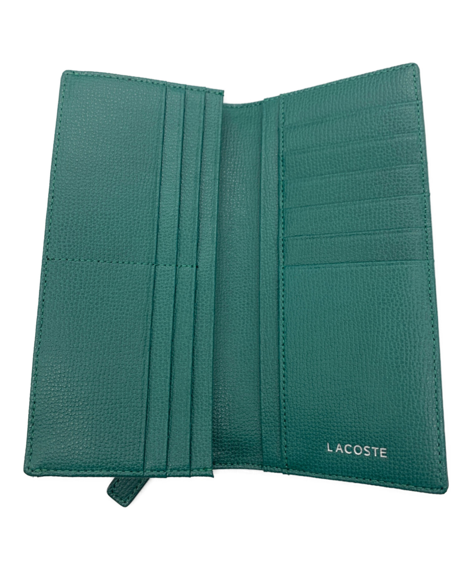 中古・古着通販】LACOSTE (ラコステ) 長財布 グリーン｜ブランド・古着