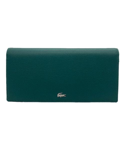 ラコステ　長財布　新品　未使用 新品未使用 LACOSTE 長財布 カーキ 【公式通販】