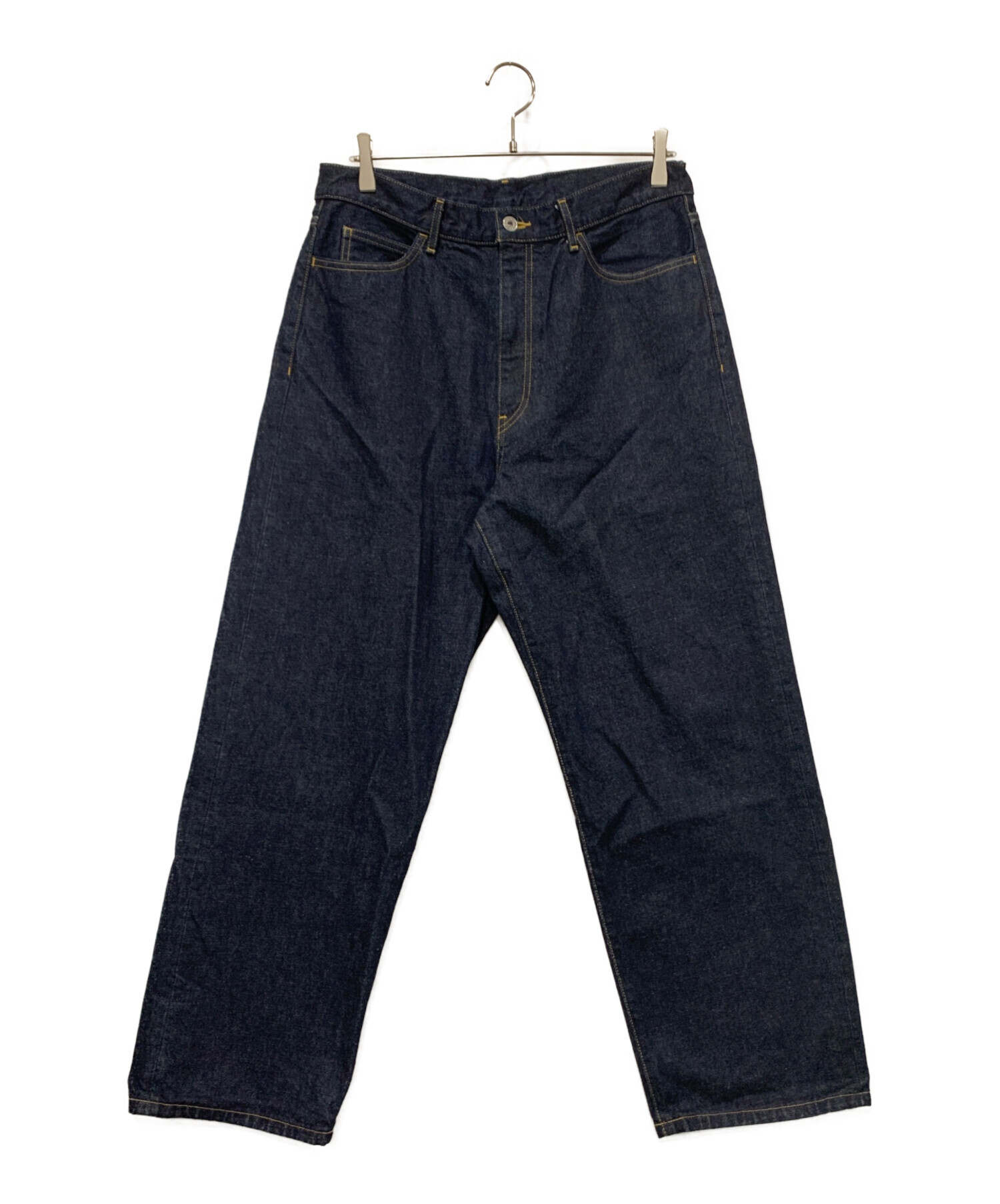 steven alan ストレートワイドデニム　インディゴ 中古・古着通販】STEVEN ALAN (スティーブンアラン) ジーンズ