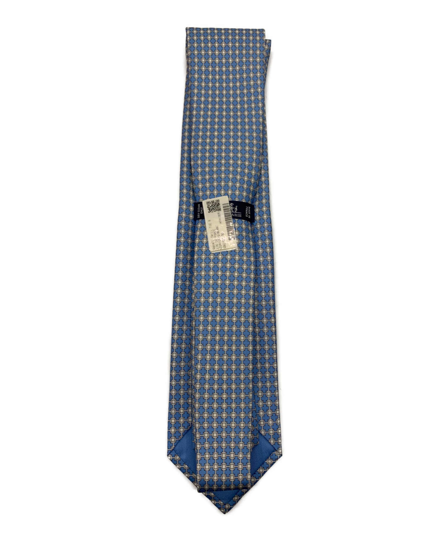 エルメス HERMES メンズ ネクタイ CRAVATE TWILL TIE 7 中古・古着通販】HERMES (エルメス) CRAVATE TWILL TIE 8 スカイブルー
