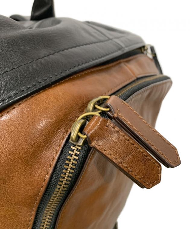 中古・古着通販】COACH (コーチ) レザーリュック ブラウン｜ブランド