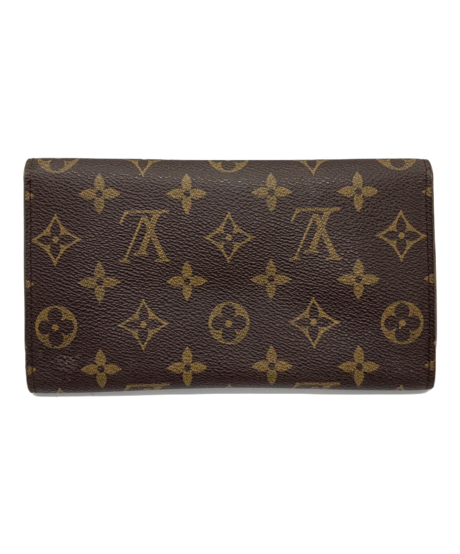 中古・古着通販】LOUIS VUITTON (ルイ ヴィトン) 3つ折り財布 ブラウン