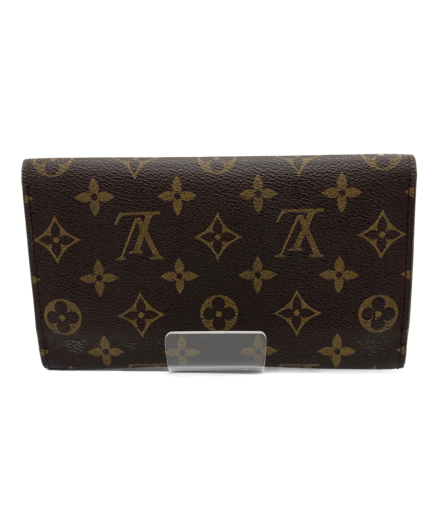 中古・古着通販】LOUIS VUITTON (ルイ ヴィトン) 3つ折り財布 ブラウン 