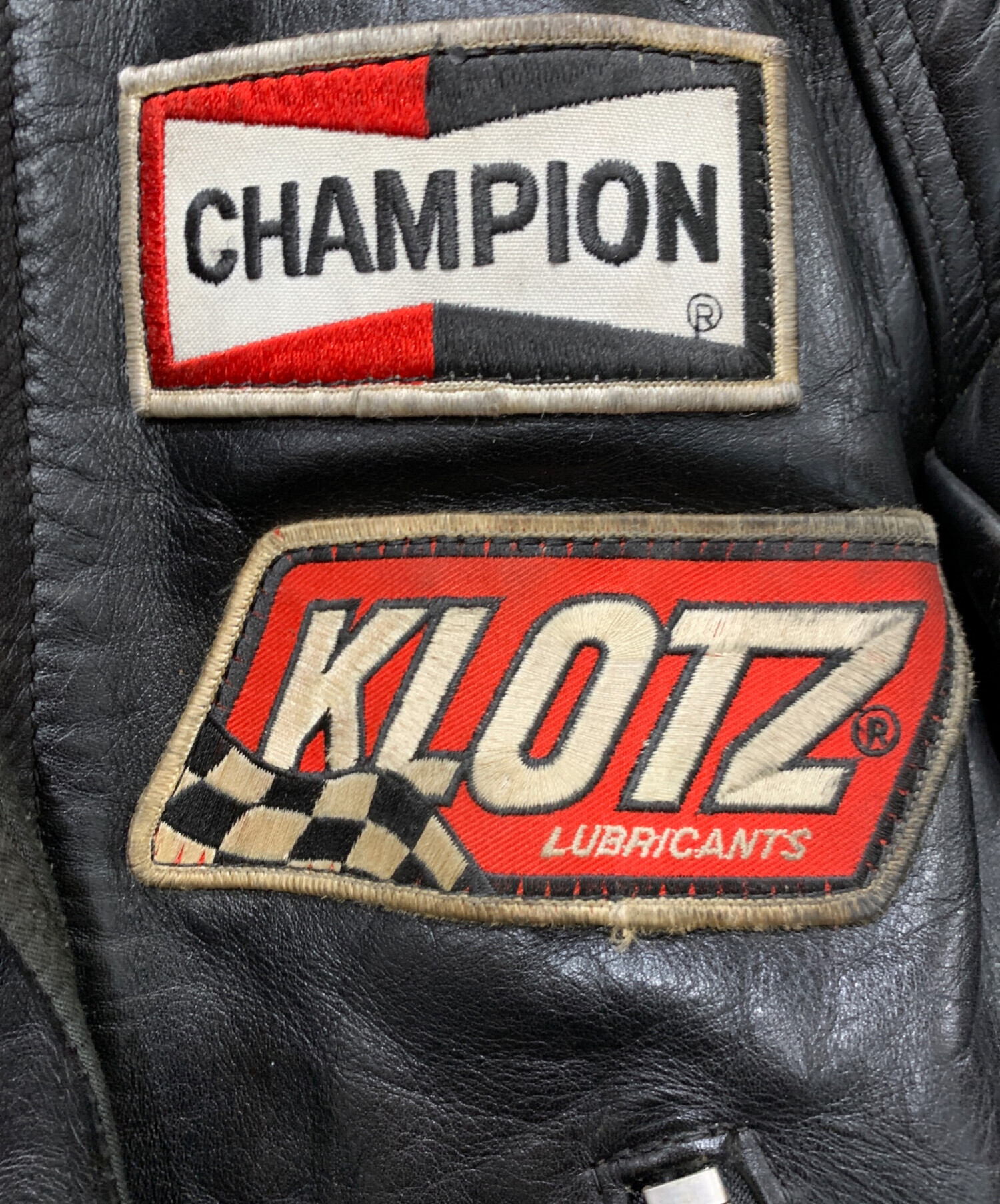 中古・古着通販】VANSON (バンソン) TCライダースジャケット ブラック