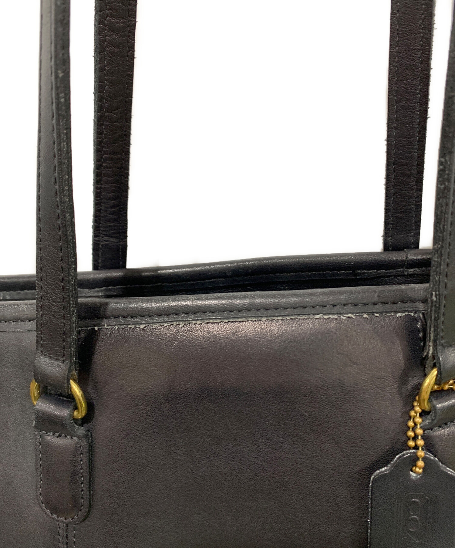 中古・古着通販】COACH (コーチ) ショルダーバッグ ブラック｜ブランド
