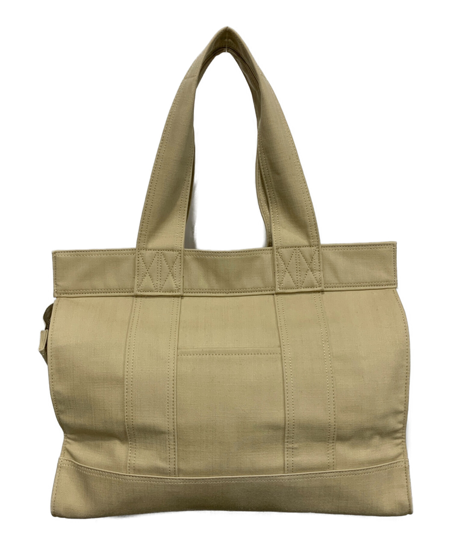 中古・古着通販】PORTER (ポーター) トートバッグ アイボリー 