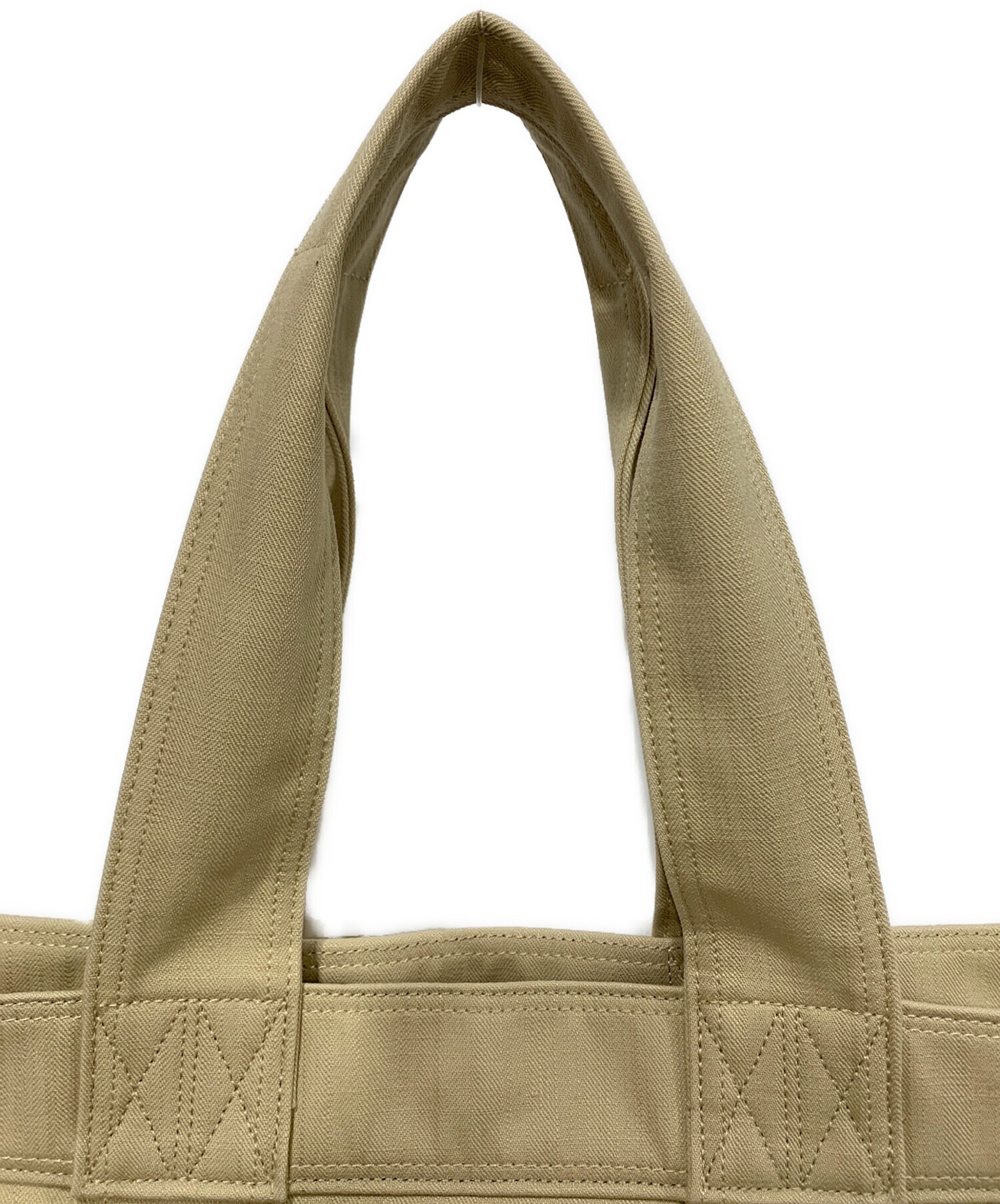 中古・古着通販】PORTER (ポーター) トートバッグ アイボリー 