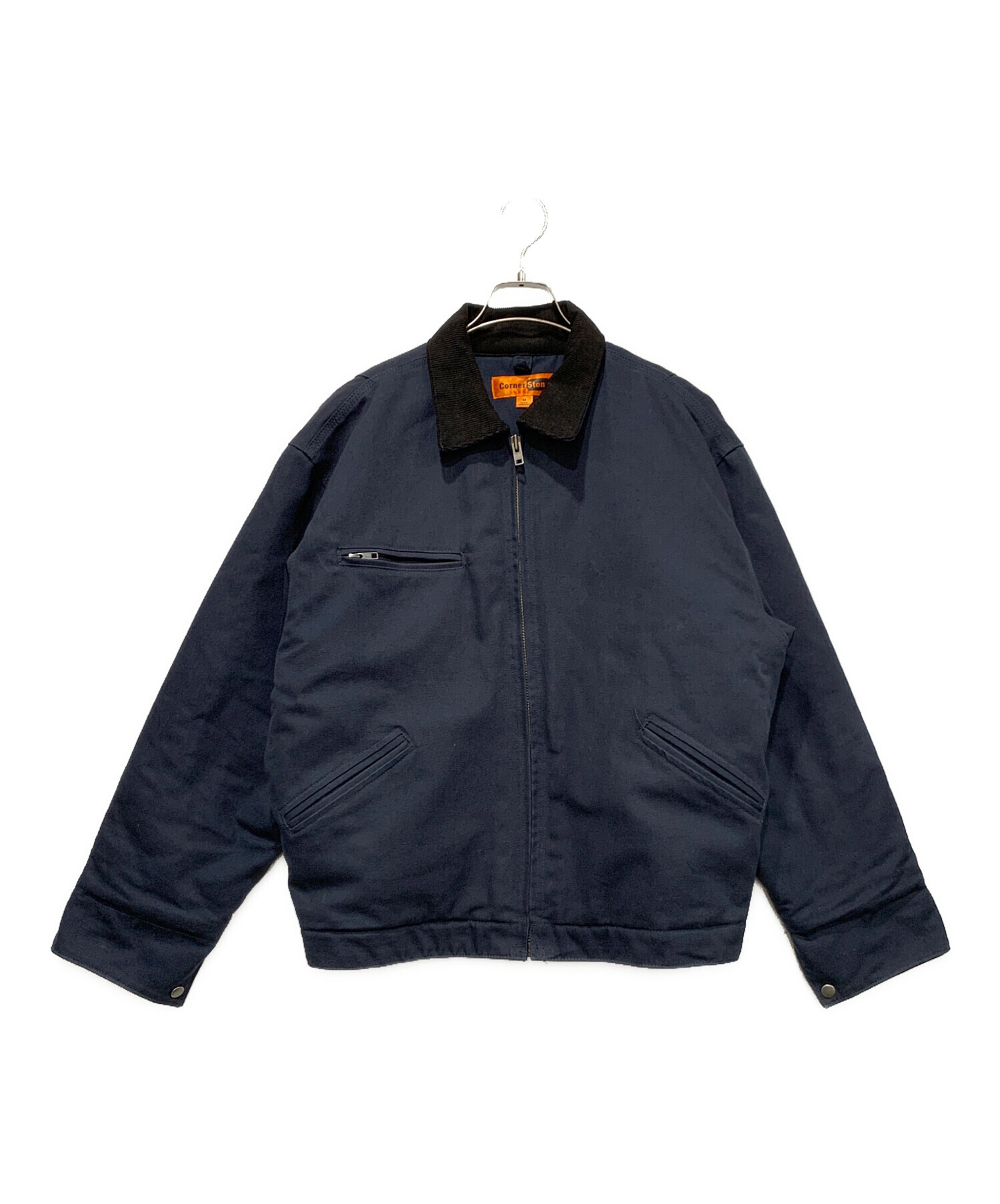 STONE  ネイビー ジャケット 中古・古着通販】CORNERSTONE (コーナーストーン) ダッククロス