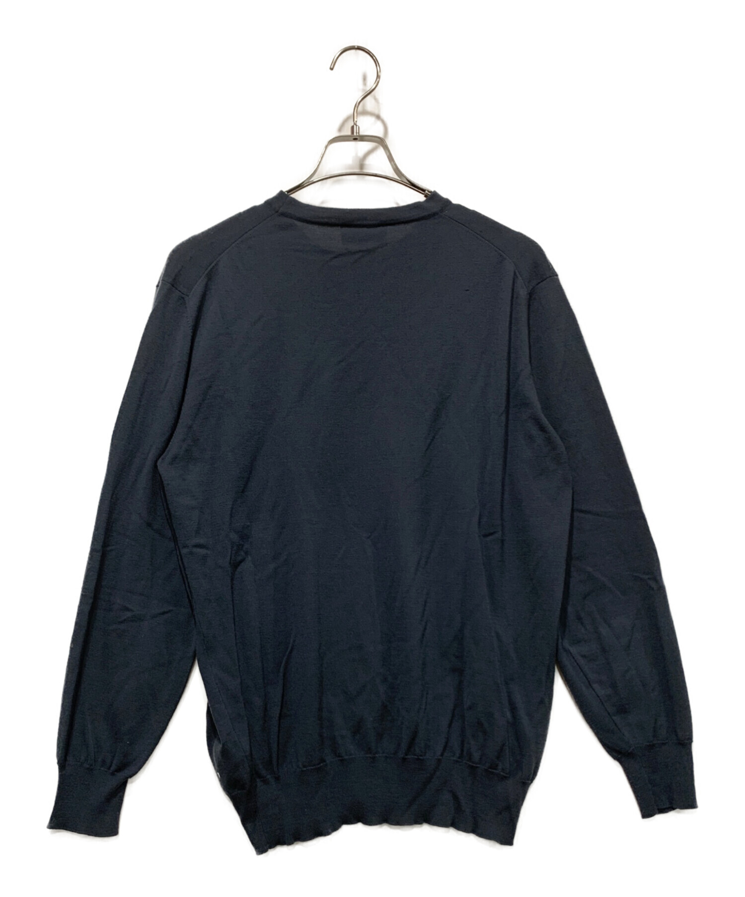 中古・古着通販】HERMES (エルメス) 薄手ニット グレー サイズ:SIZE L 