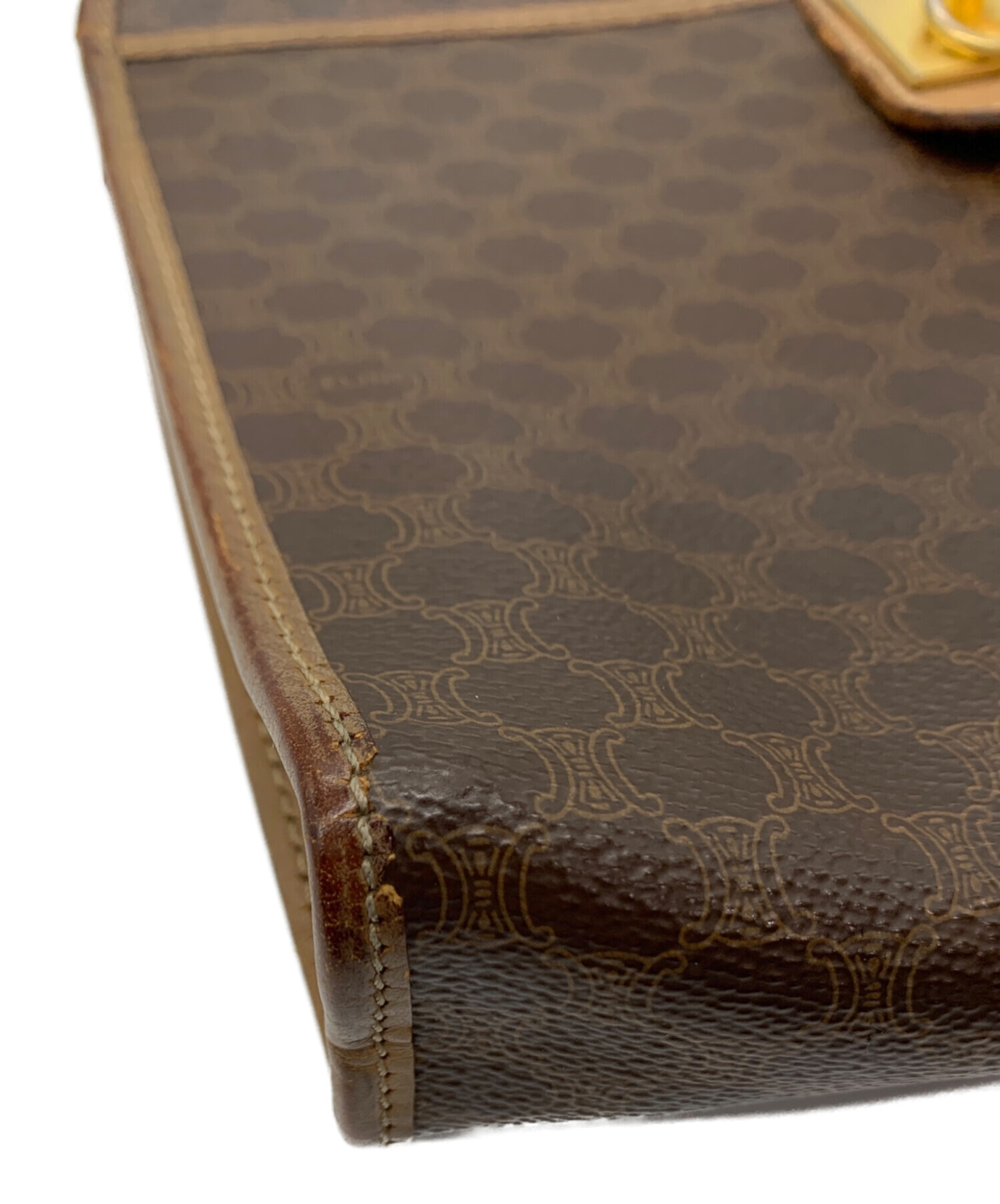 中古・古着通販】CELINE (セリーヌ) セカンドバッグ ブラウン