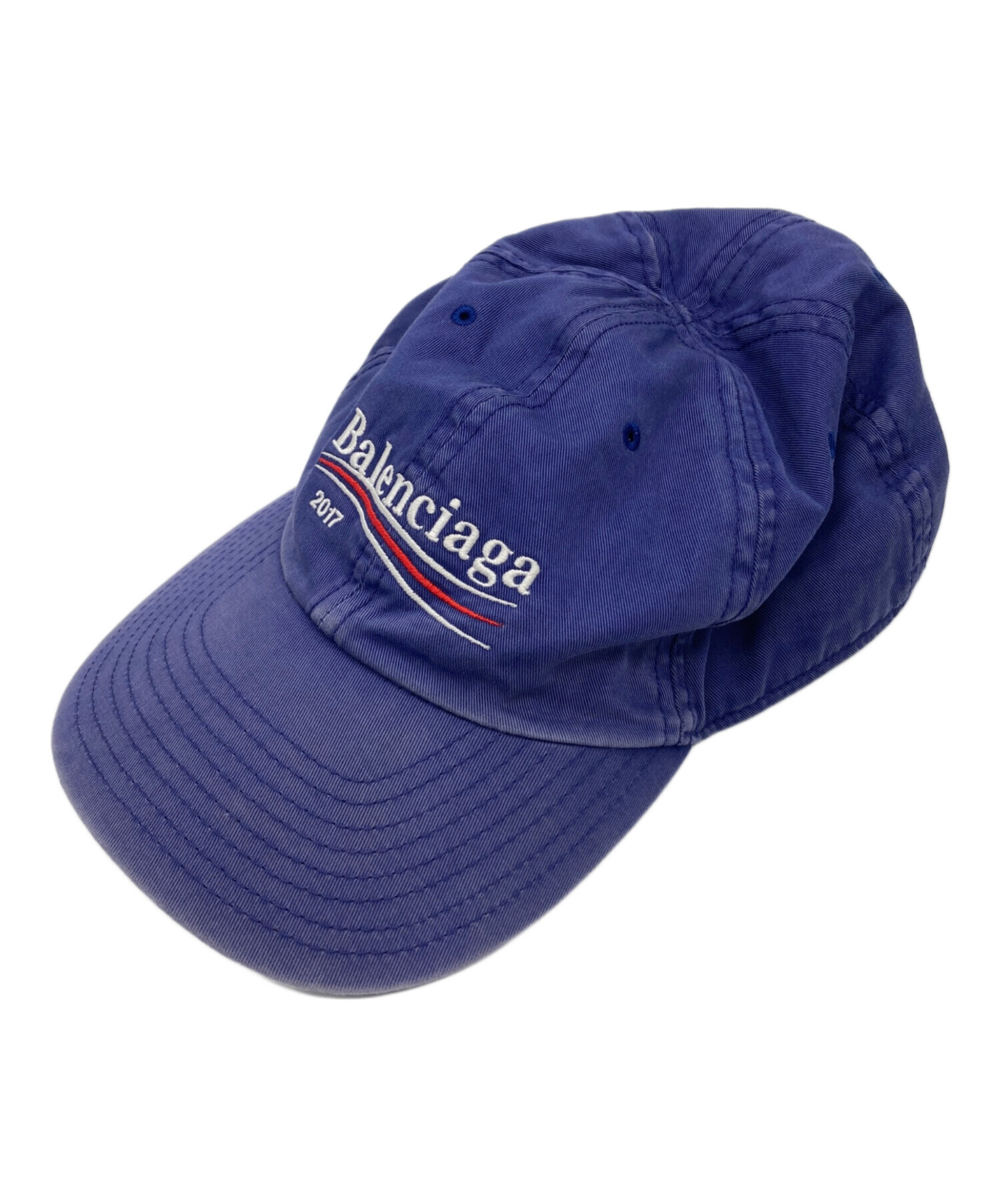 中古・古着通販】BALENCIAGA (バレンシアガ) キャップ ネイビー