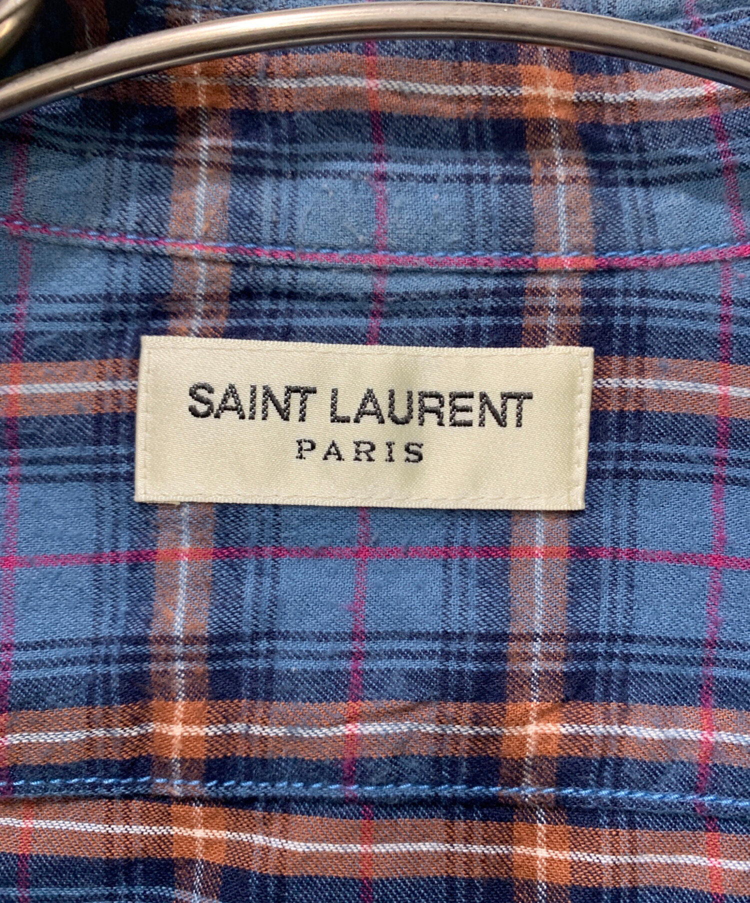 中古・古着通販】Saint Laurent Paris (サンローランパリ) 長袖シャツ