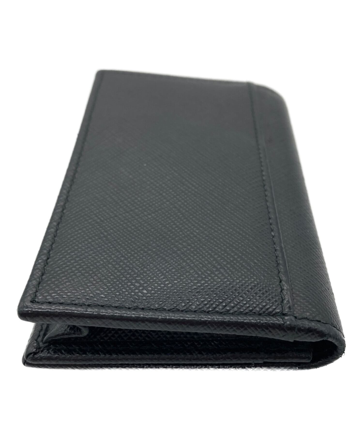 中古・古着通販】PRADA (プラダ) 名刺入れ ブラック｜ブランド・古着