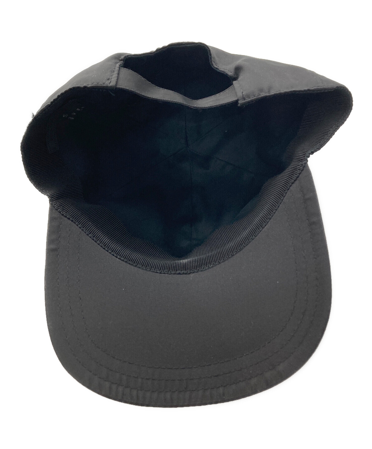 中古・古着通販】PRADA (プラダ) ベースボールキャップ ブラック