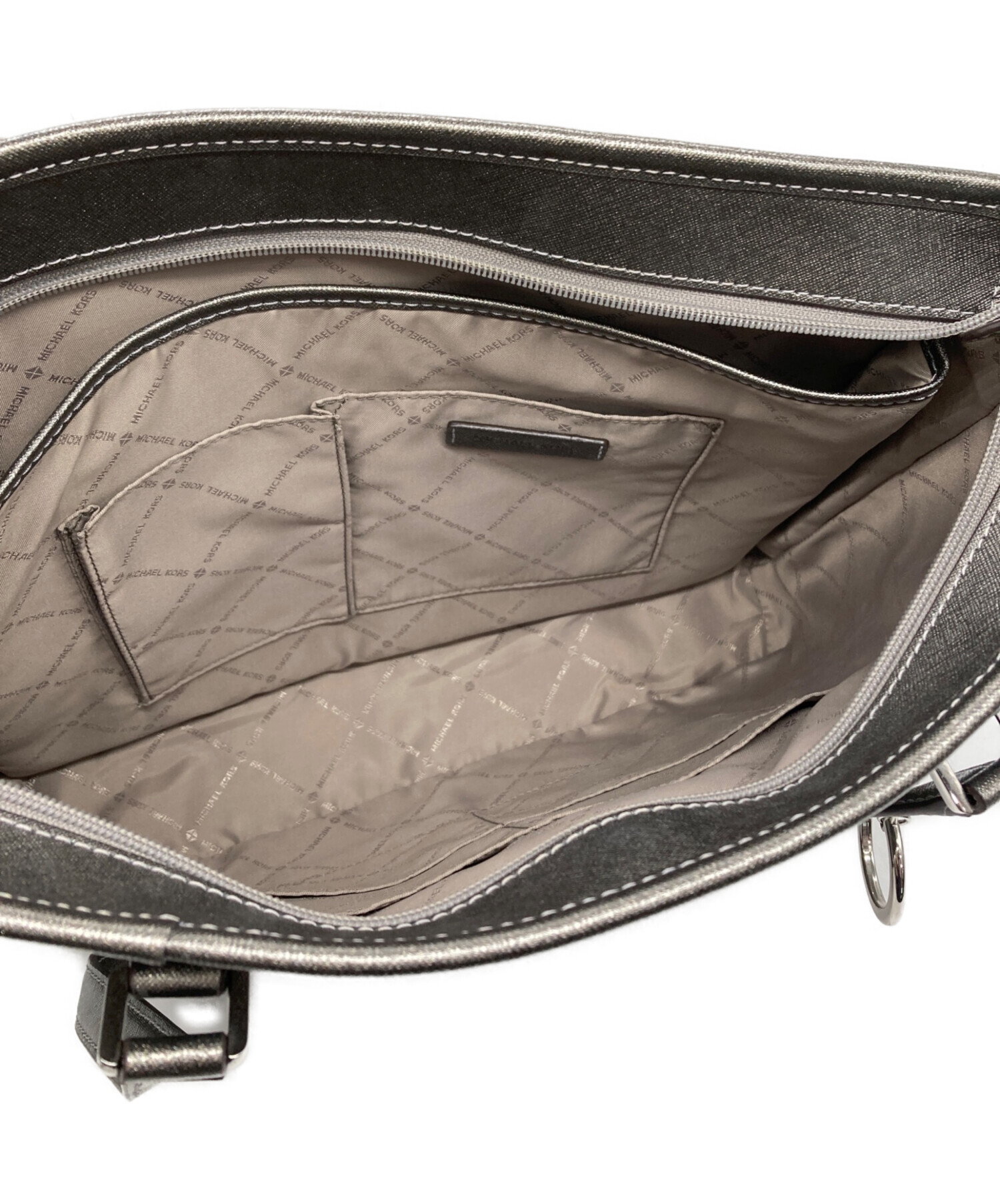 中古・古着通販】MICHAEL KORS (マイケルコース) トートバッグ グレー