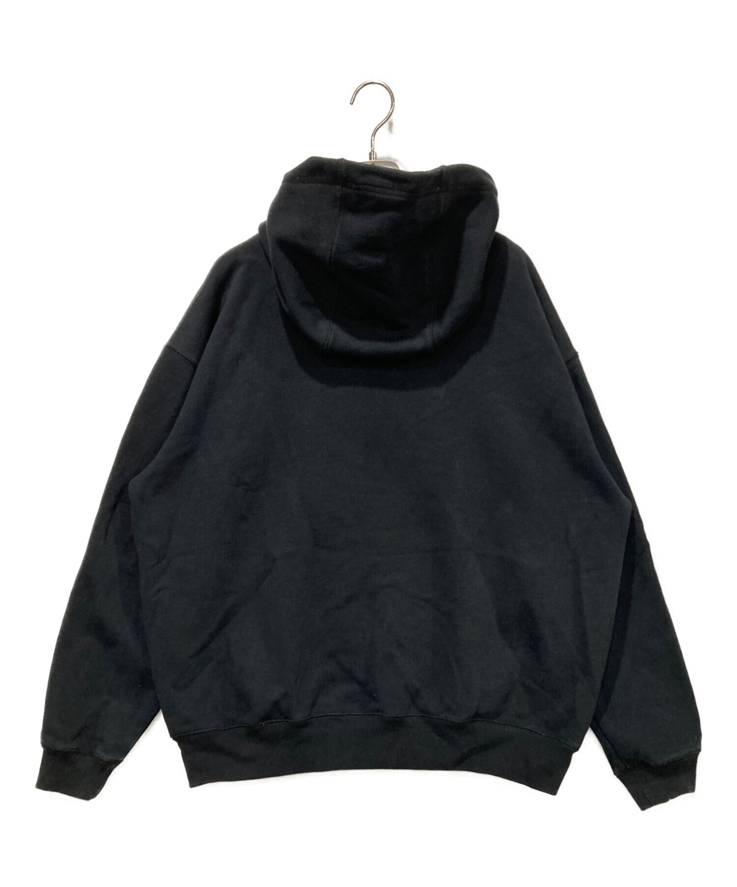 中古・古着通販】HUF (ハフ) ジップパーカー ブラック サイズ:SIZE M
