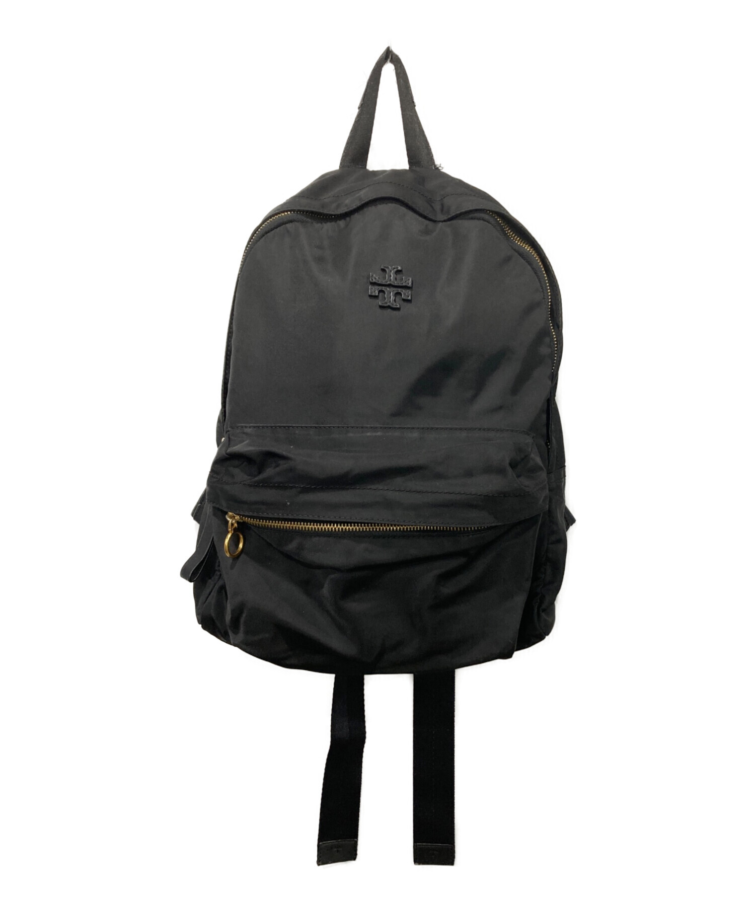 Tory Burch リュック ブラック 中古・古着通販】TORY BURCH (トリーバーチ) ナイロンリュック