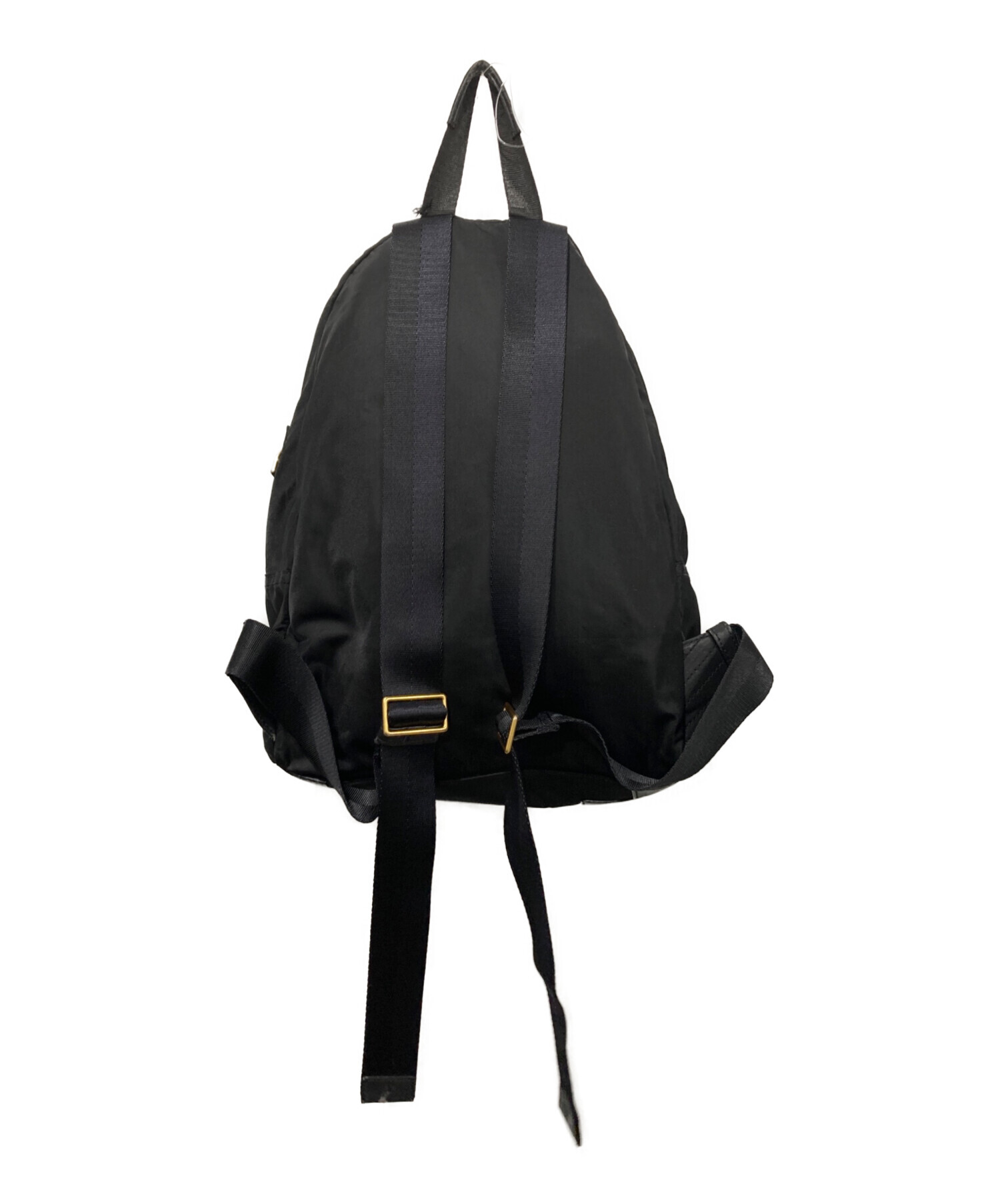 Tory Burch ブラック ナイロン　リュック　トリーバーチ 中古・古着通販】TORY BURCH (トリーバーチ) ナイロンリュック