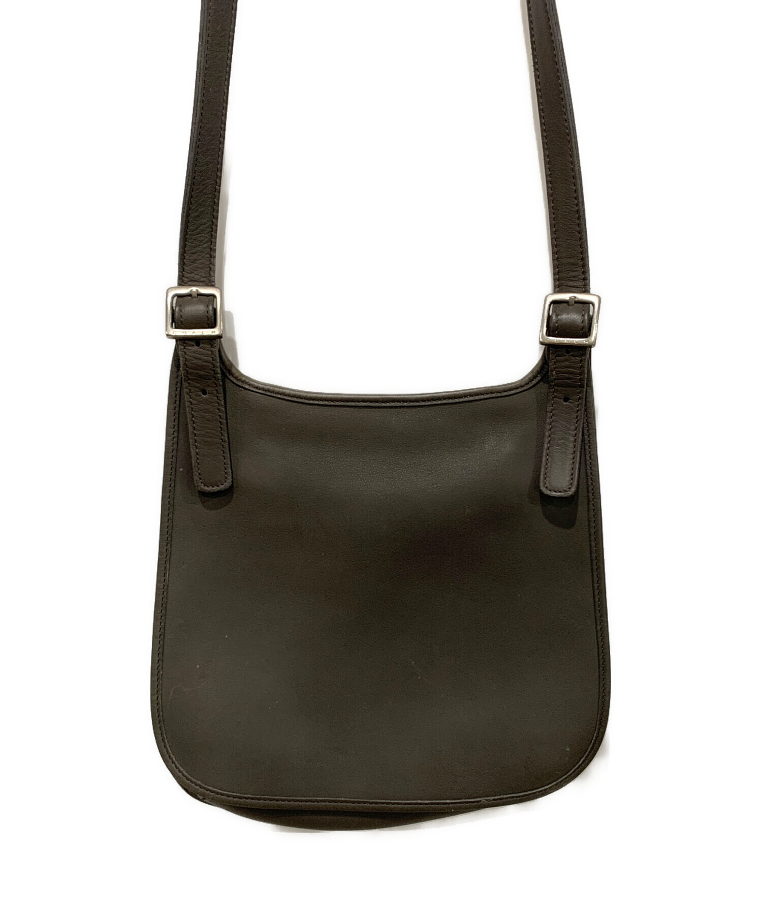 中古・古着通販】COACH (コーチ) ショルダーバッグ ブラウン｜ブランド