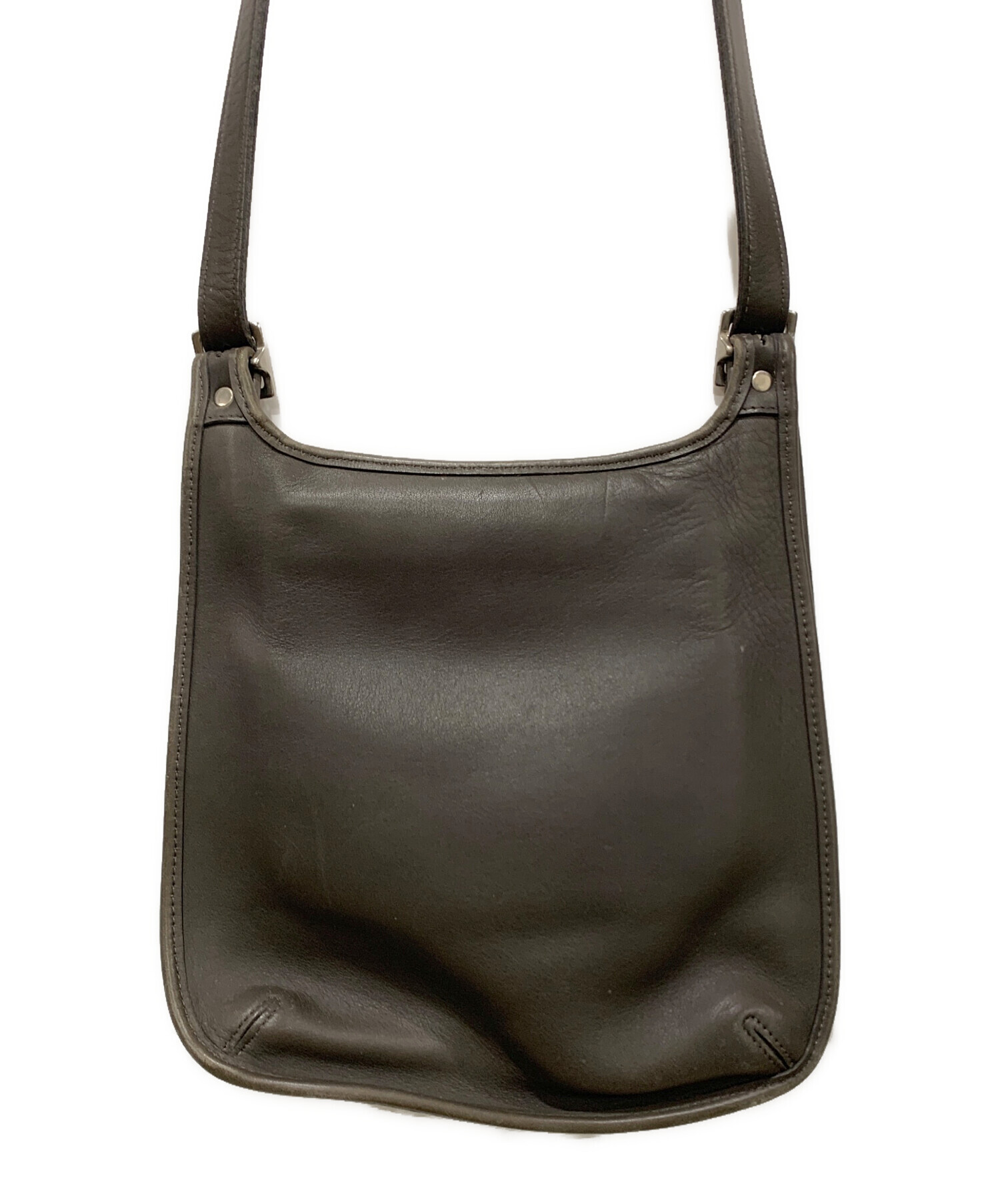 中古・古着通販】COACH (コーチ) ショルダーバッグ ブラウン｜ブランド