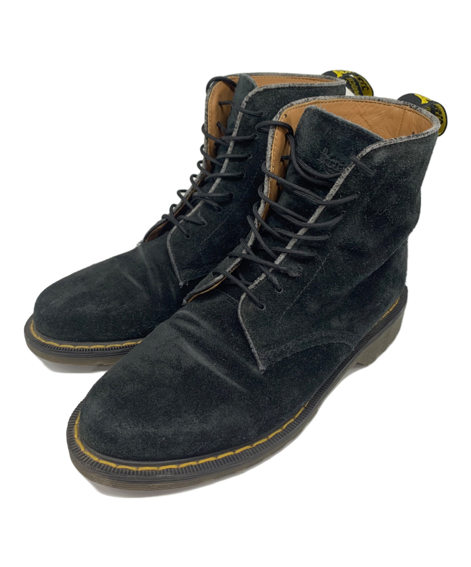 【タグなし未使用】Dr. Martens ブラックレザー　ブーツ8ホール UK6 中古・古着通販】Dr.Martens (ドクターマーチン) 8ホールブーツ