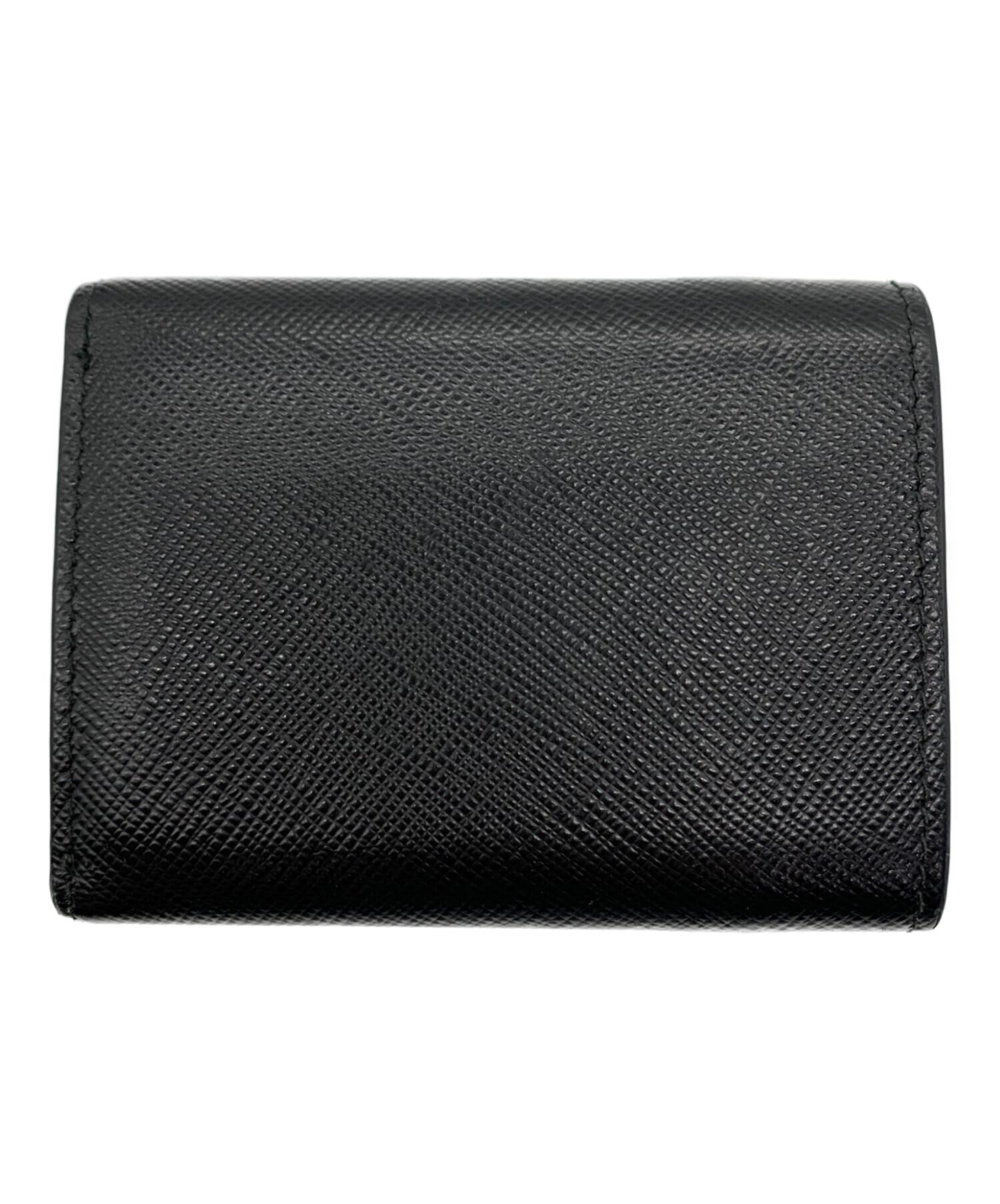 中古・古着通販】PRADA (プラダ) 3つ折り財布 サフィアーノメタル