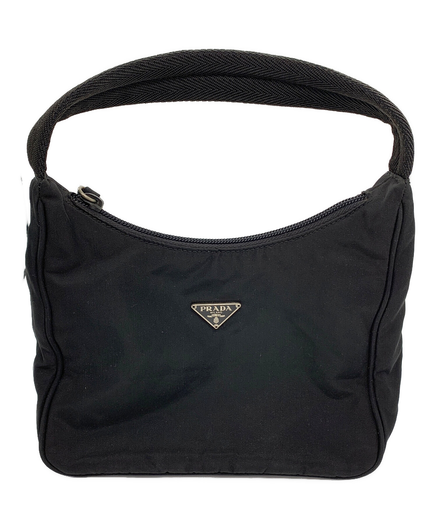 中古・古着通販】PRADA (プラダ) ハンドバッグ ブラック｜ブランド