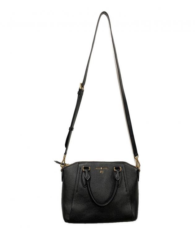 中古・古着通販】MICHAEL KORS (マイケルコース) 2WAYバッグ ブラック