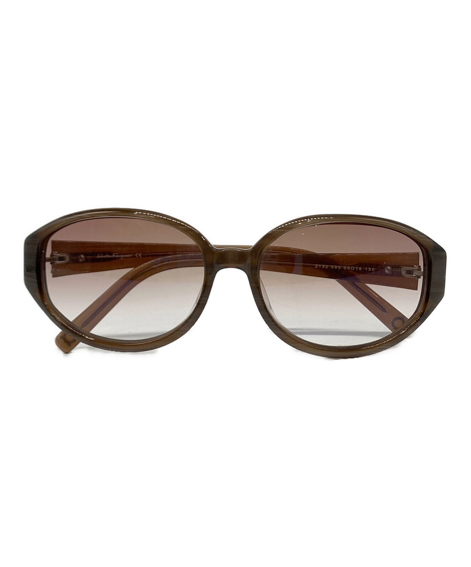 Salvatore Ferragamo ブラウン サングラス 中古・古着通販】Salvatore Ferragamo (サルヴァトーレ フェラガモ