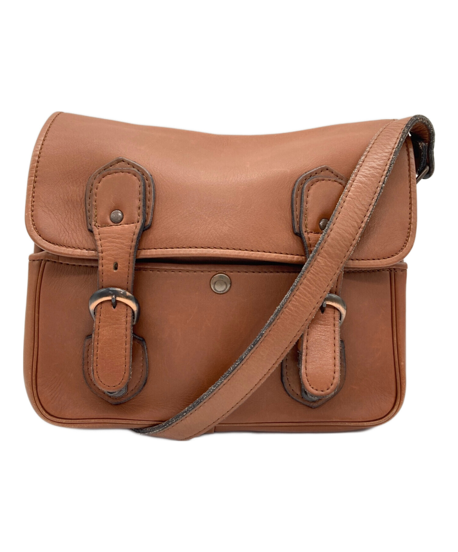 PORTER ポーター ショルダーバッグ - 茶 【古着】【中古】 中古・古着通販】PORTER (ポーター) ショルダーバッグ バロン ブラウン