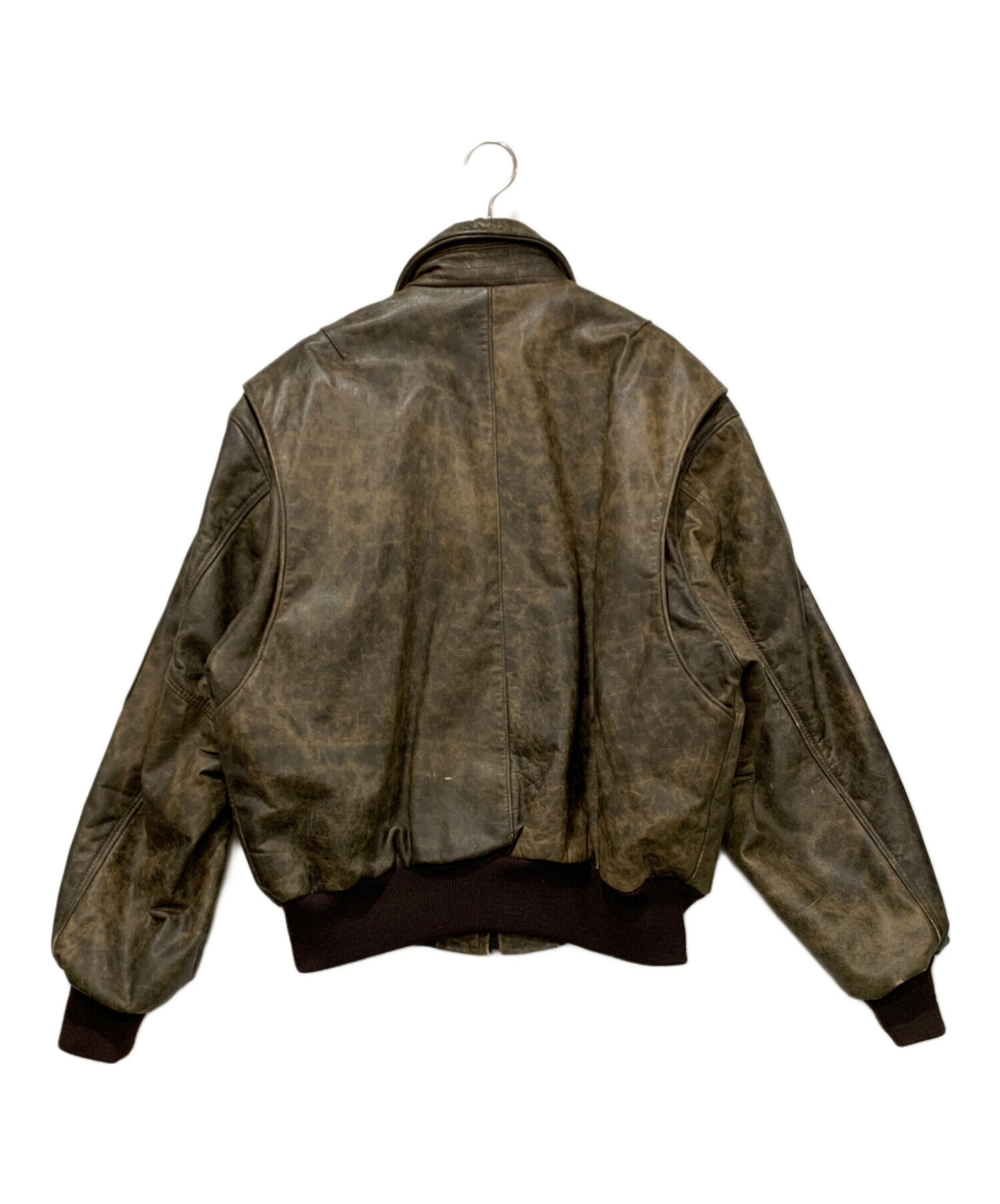 中古・古着通販】Golden Bear (ゴールデンベア) A-2レザージャケット