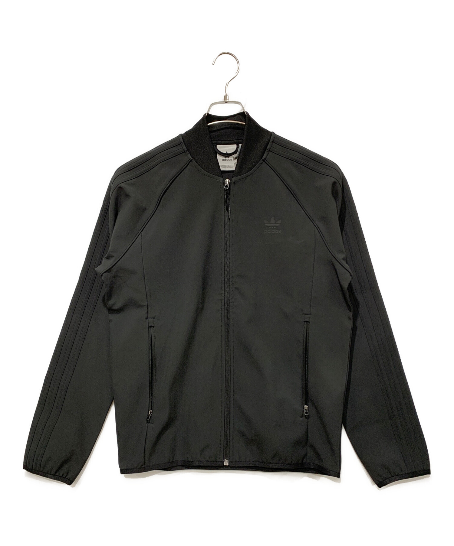 古着  アディダス トラックジャケット ブラック SST 中古・古着通販】adidas (アディダス) SSTボンデッドトラックトップ