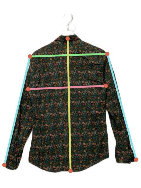 中古・古着通販】GUCCI (グッチ) 長袖シャツ グリーン サイズ:40