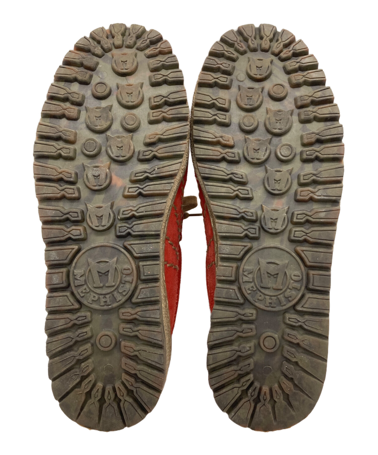 メフィスト　メンズ　スニーカー レッド　25.5㎝ 中古・古着通販】MEPHISTO (メフィスト) スニーカー レッド サイズ