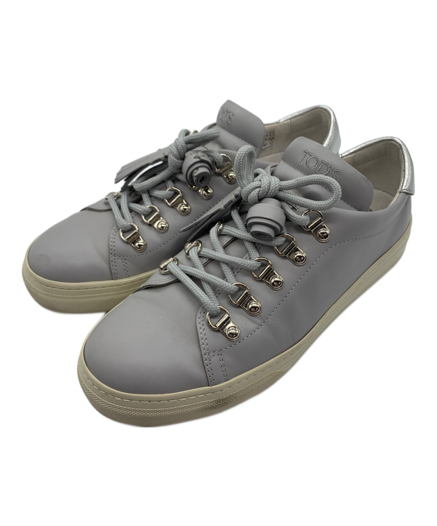 中古・古着通販】TOD'S (トッズ) タッセルスニーカー グレー サイズ:38