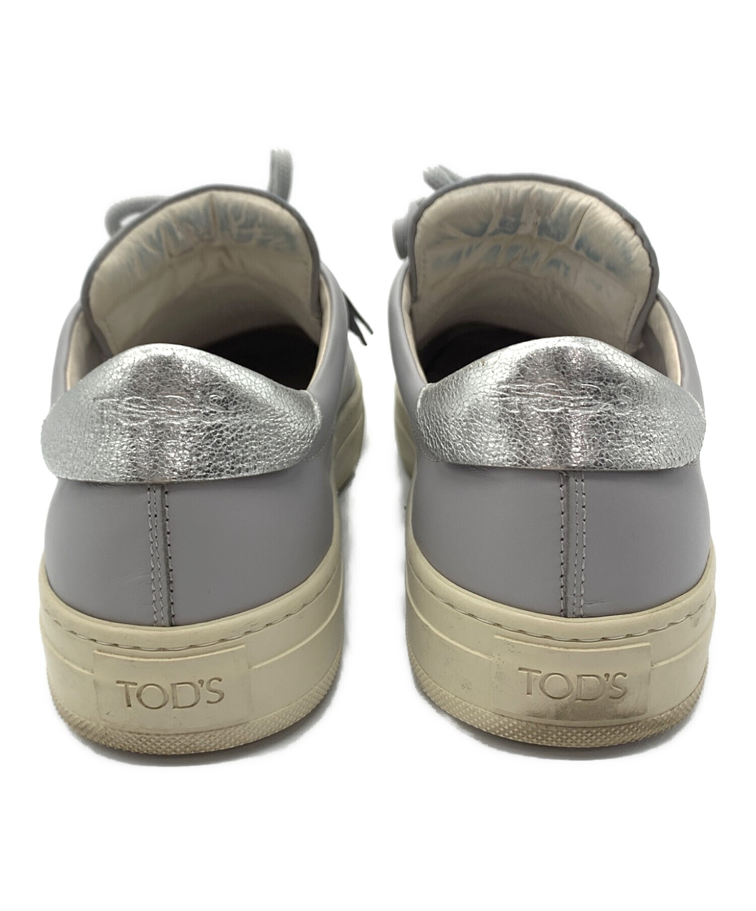 中古・古着通販】TOD'S (トッズ) タッセルスニーカー グレー サイズ:38