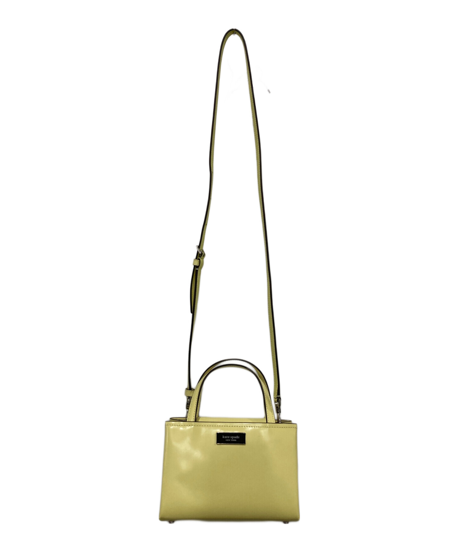 中古・古着通販】Kate Spade (ケイトスペード) 2WAYバッグ イエロー