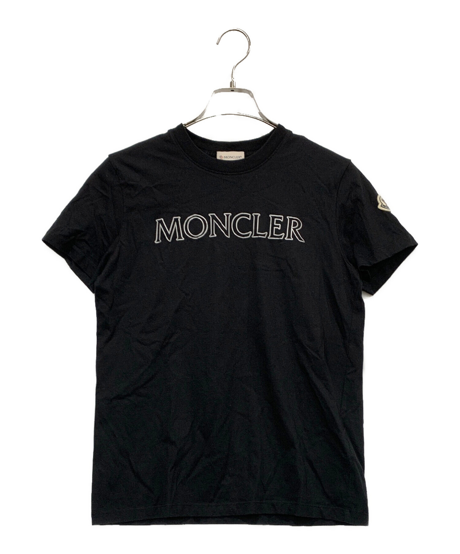 Moncler 黒 半袖チュニック 中古・古着通販】MONCLER (モンクレール) 半袖カットソー ブラック