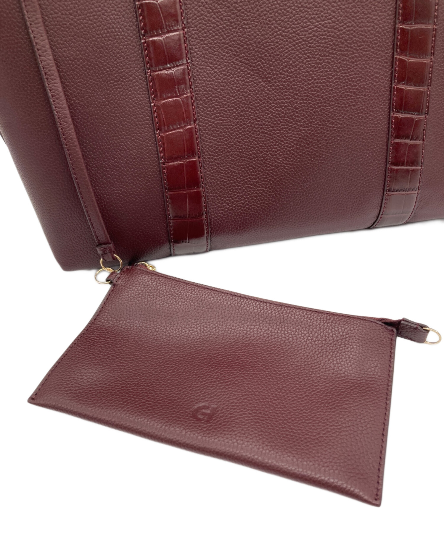 中古・古着通販】COLE HAAN (コールハーン) トートバッグ レッド