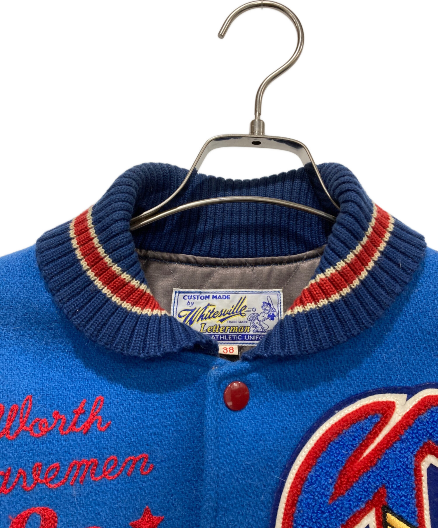 WHITESVILLEホワイツビル　フルデコ　スタジャン　40サイズ 中古・古着通販】whitesville (ホワイツビル) フルデコスタジャン