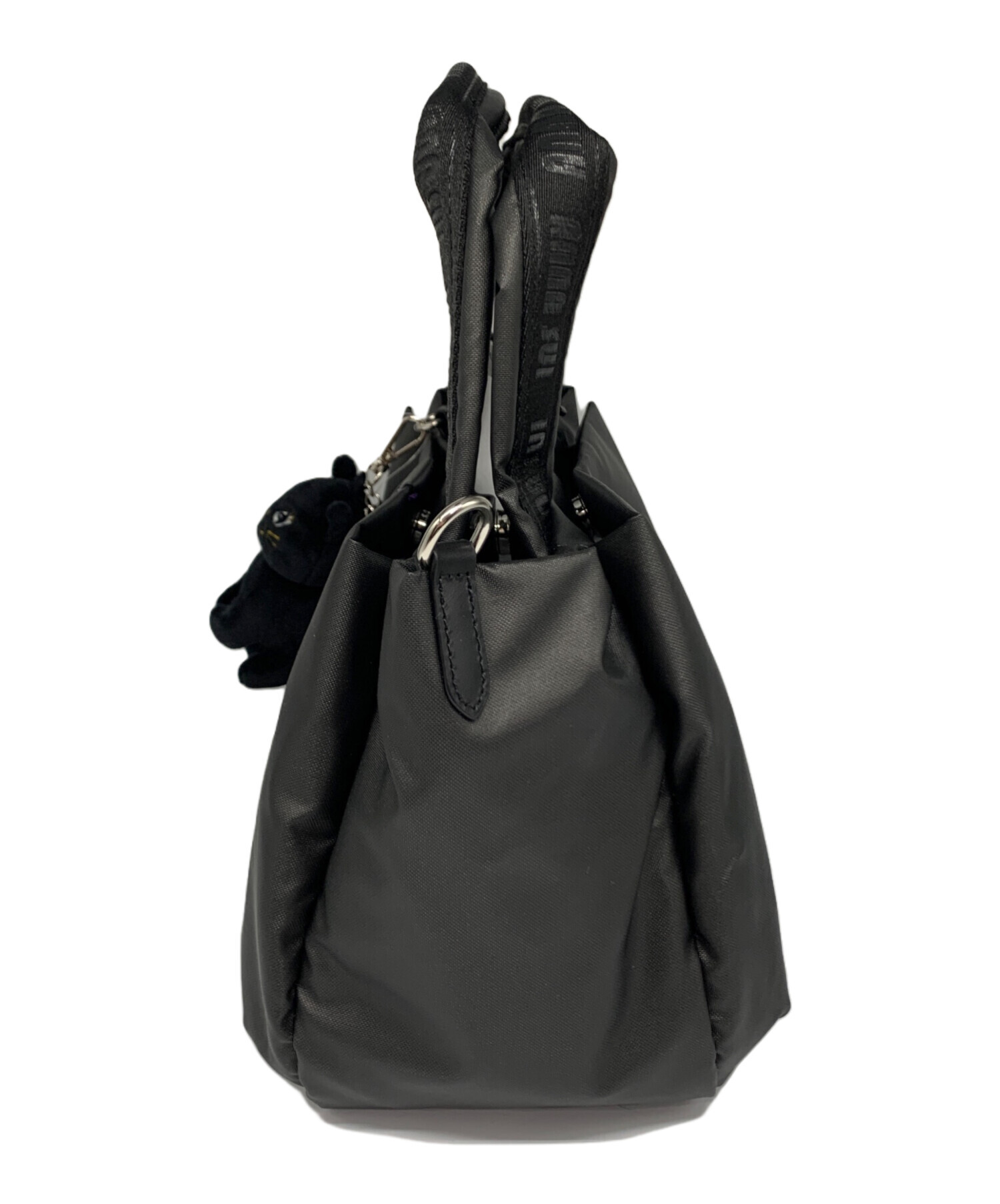 中古・古着通販】ANNA SUI (アナスイ) ハンドバッグ ブラック
