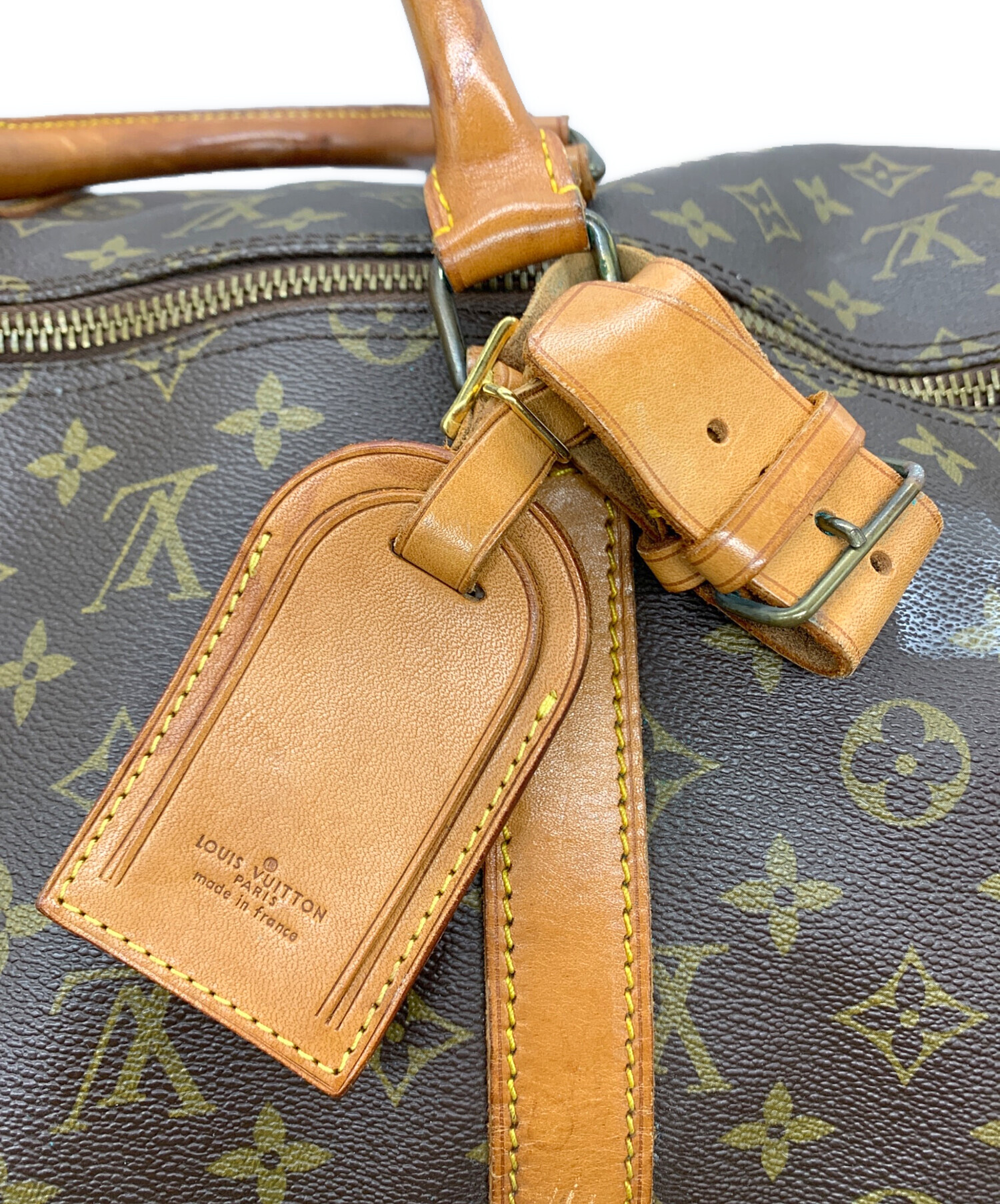 中古・古着通販】LOUIS VUITTON (ルイ ヴィトン) キーポル55 ブラウン