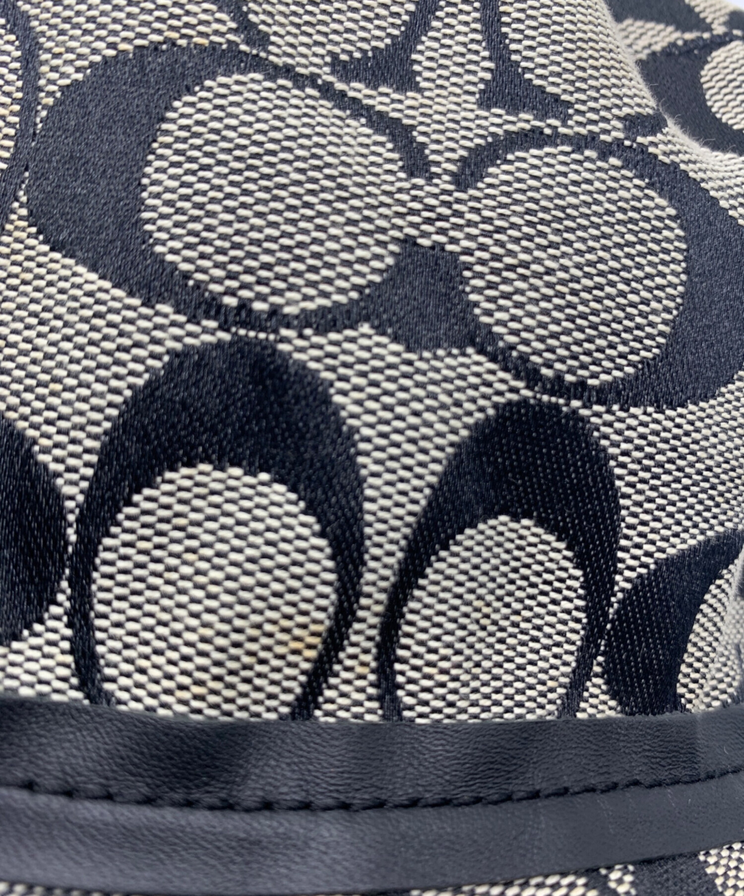 中古・古着通販】COACH (コーチ) COACH シグネチャー バケットハット